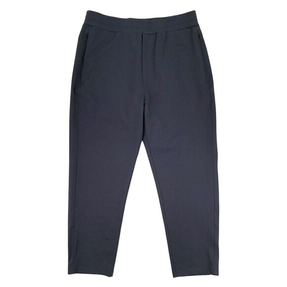 Public Rec All Day Every Day Pant 34/28 Dark Grey Pull On Athleisure Gym Workout - Picture 2 of 11